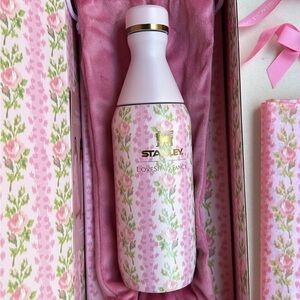 - Brand new inbox never opened love shack fancy Stanley slim bottle 12 oun…